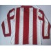 Chivas Guadalajara 1960 Home White&Red Long Sleeve Soccer Jersey